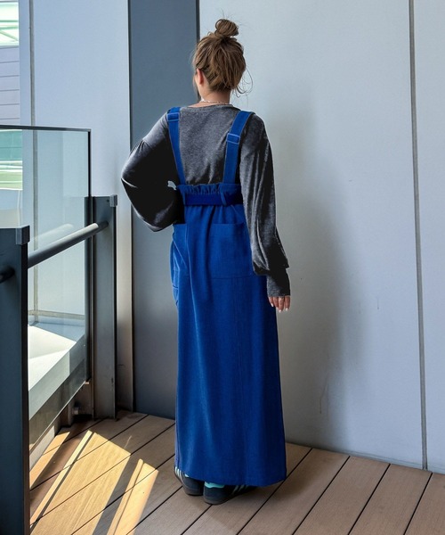 niko and...（ニコアンド）の「【MODE NORM CORE】 ウール混マトンスリーブプルオーバー（Tシャツ/カットソー・レディース・ブラック/チャコール/ライトグレー・LARGE/MEDIUM）」の13枚目の写真