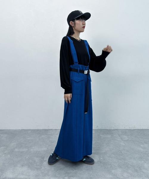 niko and...（ニコアンド）の「【MODE NORM CORE】 ウール混マトンスリーブプルオーバー（Tシャツ/カットソー・レディース・ブラック/チャコール/ライトグレー・LARGE/MEDIUM）」の19枚目の写真