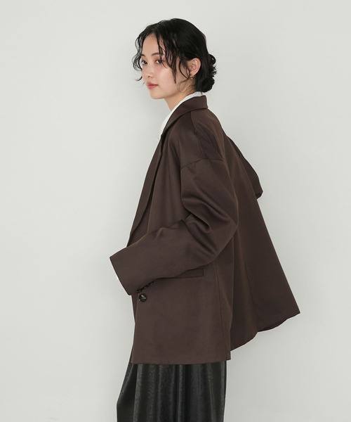 ダークブラウン テーラードジャケット 楽天市場】ダークブラウン（種類（コート・ジャケット）テーラード