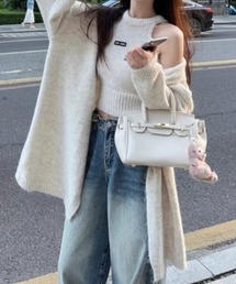 CADBURY(キャドバリー)のノースリーブニット+ニットカーディガンセット(アンサンブル)