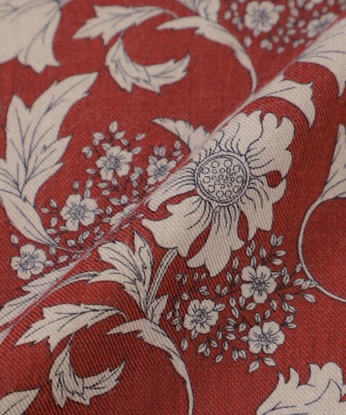 MACKINTOSH LONDON(マッキントッシュ ロンドン)の「【BIBURY FLOWER】オータムバイブリースカート(スカート・レディース・ブラウン系その他5/レッド系その他3・38/36)」の4枚目の写真