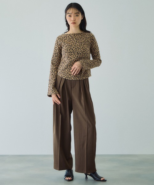 VICKY(ビッキー)の「ラッププリーツスカートセットパンツ≪手洗い可能≫(その他パンツ・レディース・ブラウン/ブラック/ダークグレー・M)」の16枚目の写真