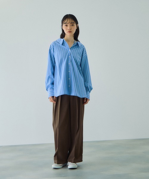 VICKY(ビッキー)の「ラッププリーツスカートセットパンツ≪手洗い可能≫(その他パンツ・レディース・ブラウン/ブラック/ダークグレー・M)」の20枚目の写真