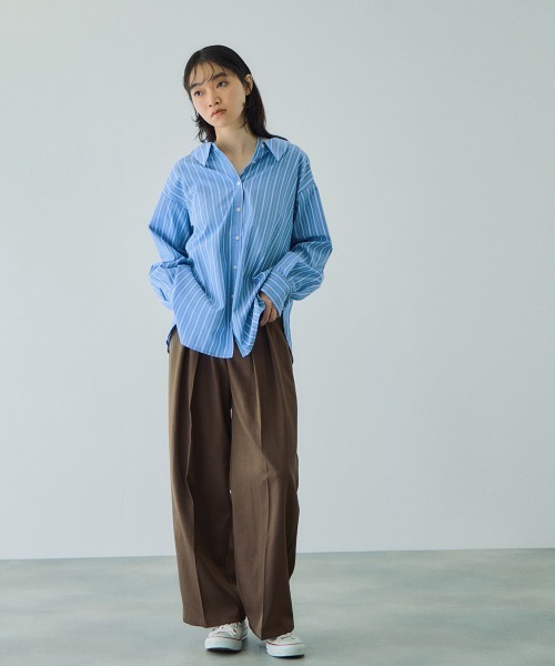 VICKY(ビッキー)の「ラッププリーツスカートセットパンツ≪手洗い可能≫(その他パンツ・レディース・ブラウン/ブラック/ダークグレー・M)」の21枚目の写真