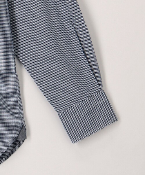 NOLLEY'S LIGHT(ノーリーズライト)の「クマ刺繍ボタンダウンシャツ デニムライク/千鳥(シャツ/ブラウス・メンズ・インディゴブルー/ブルー/ホワイト系その他3/パープル系その他2/ネイビー・M/L/XL/S)」の7枚目の写真