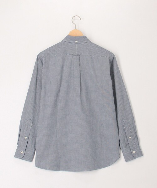 NOLLEY'S LIGHT(ノーリーズライト)の「クマ刺繍ボタンダウンシャツ デニムライク/千鳥(シャツ/ブラウス・メンズ・インディゴブルー/ブルー/ホワイト系その他3/パープル系その他2/ネイビー・M/L/XL/S)」の18枚目の写真