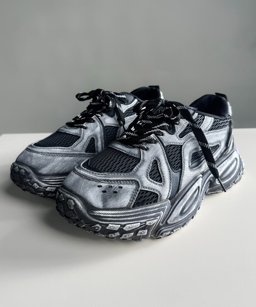 CALIFORNIA OUTFITTERS（カリフォルニア アウトフィッターズ）の「9C96 デザインソール ダッドスニーカー（スニーカー・メンズ・ホワイト/ブラック/グレー・44/40/42）」の11枚目の写真