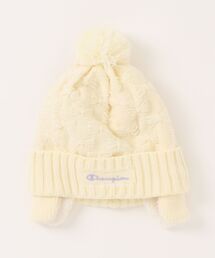 Champion（チャンピオン）の「Champion/チャンピオン　リボンジャガードミミツキワッチ　キッズ（ニットキャップ/ビーニー・キッズ）」