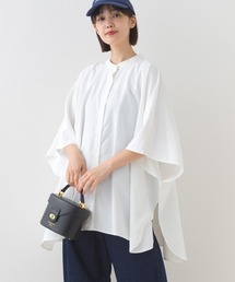 シャツ/ブラウス ポンチョ」に該当するトップスファッション通販