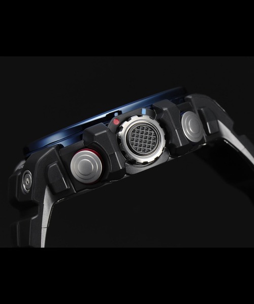 G-SHOCK(ジーショック)の「MASTER OF G GULFMASTER / GWN-1000B-1BJF(アナログ腕時計・メンズ・ブラック×ブルー・FREE)」の4枚目の写真