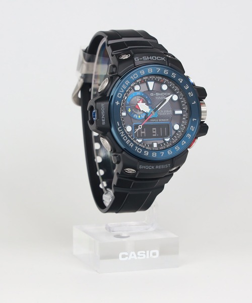 G-SHOCK(ジーショック)の「MASTER OF G GULFMASTER / GWN-1000B-1BJF(アナログ腕時計・メンズ・ブラック×ブルー・FREE)」の14枚目の写真
