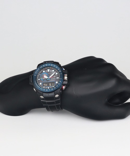 G-SHOCK(ジーショック)の「MASTER OF G GULFMASTER / GWN-1000B-1BJF(アナログ腕時計・メンズ・ブラック×ブルー・FREE)」の12枚目の写真