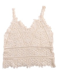 ABBEY MARKET（アビーマーケット）の「クロシェ編みビスチェ（キャミソール）」