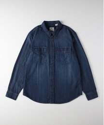 Levi's（リーバイス）の「【Levi's】クラシックウェスタンシャツ (デニムシャツ/インディゴカラー/洗練カジュアル/ユニセックス/耐久性)（シャツ/ブラウス・メンズ）」