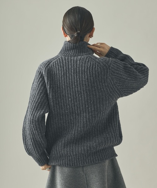 Curensology(カレンソロジー)の「Curensology(カレンソロジー)/【WEB限定】アゼアミニットブルゾン(ブルゾン・レディース・ホワイト系その他/グレー・FREE)」の15枚目の写真