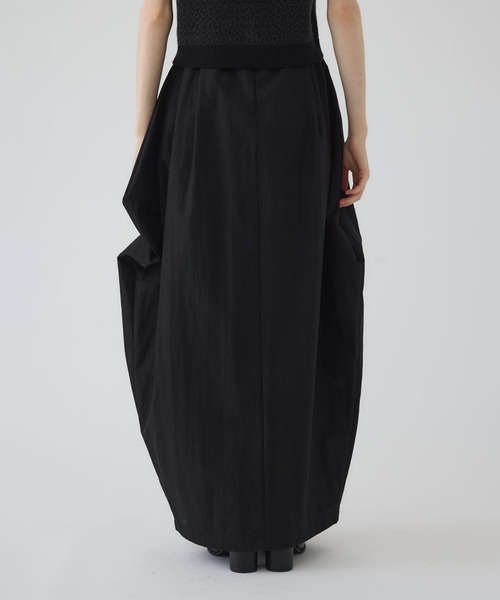 RIM.ARK（リムアーク）の「【RIM.ARK/リムアーク】Dress up SK/ドレスアップスカート（スカート・レディース・カーキ/ブラック・38/36）」の9枚目の写真