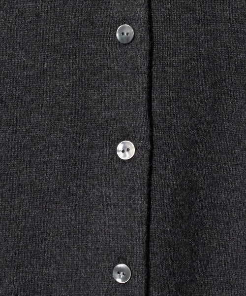 ATTISESSION（アティセッション）の「＜ATTISESSION＞コットン ウール ナイロン カーディガン（カーディガン/ボレロ・レディース・レッド/ブラック/ダークグレー・FREE）」の14枚目の写真