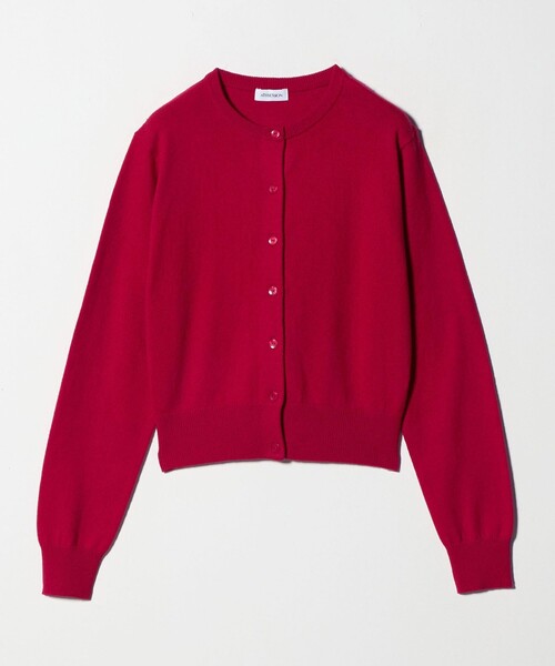 ATTISESSION（アティセッション）の「＜ATTISESSION＞コットン ウール ナイロン カーディガン（カーディガン/ボレロ・レディース・レッド/ブラック/ダークグレー・FREE）」の15枚目の写真