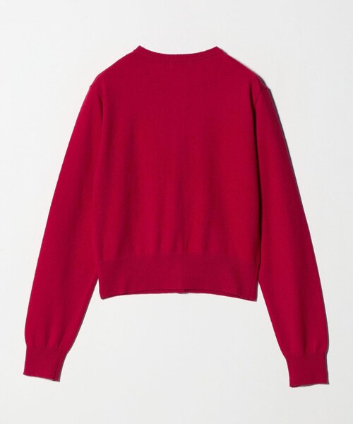 ATTISESSION（アティセッション）の「＜ATTISESSION＞コットン ウール ナイロン カーディガン（カーディガン/ボレロ・レディース・レッド/ブラック/ダークグレー・FREE）」の16枚目の写真
