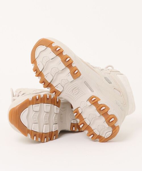 SKECHERS（スケッチャーズ）の「【SKECHERS】スリップインズ　DLITES BOOT（ブーツ・レディース・ブラック×ホワイト/ホワイト・23.0cm/24.0cm/25.0cm）」の4枚目の写真