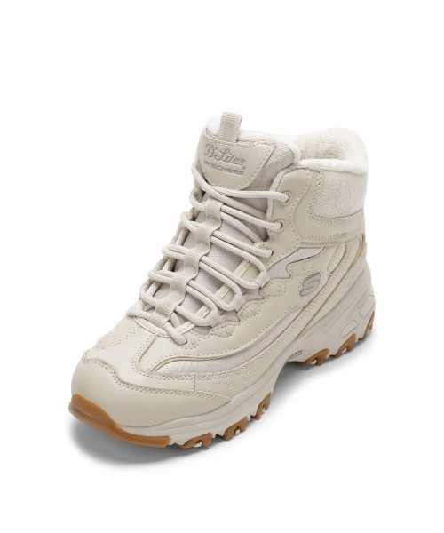 SKECHERS（スケッチャーズ）の「【SKECHERS】スリップインズ　DLITES BOOT（ブーツ・レディース・ブラック×ホワイト/ホワイト・23.0cm/24.0cm/25.0cm）」の13枚目の写真
