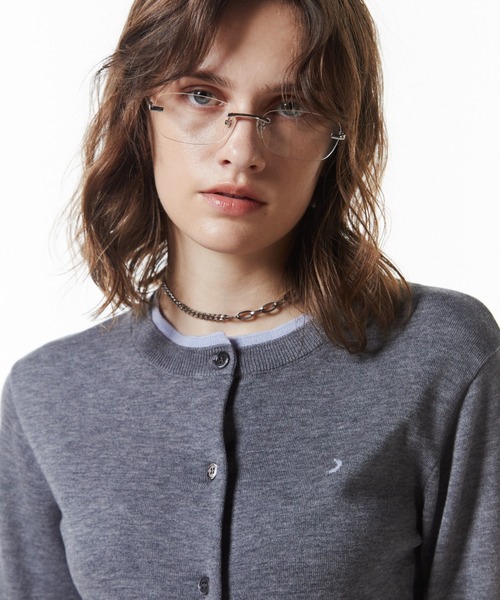 MOON KNIT CARDIGAN/ムーンニットカーディガン（ニット/セーター