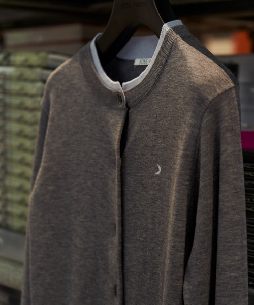 MOON KNIT CARDIGAN/ムーンニットカーディガン（ニット/セーター