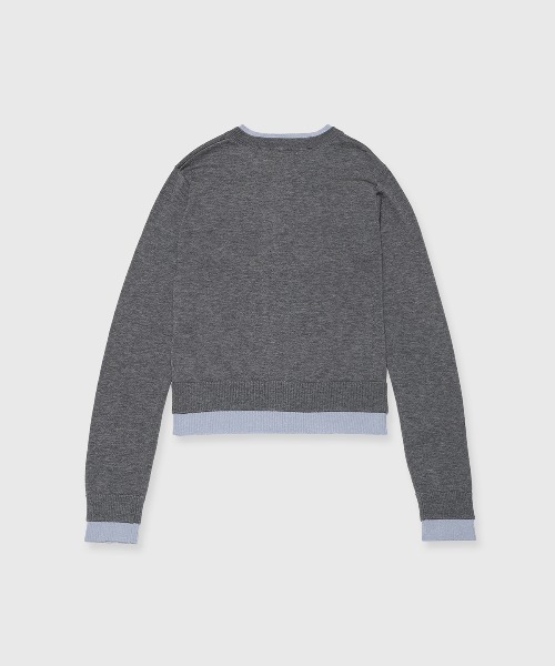 MOON KNIT CARDIGAN/ムーンニットカーディガン（ニット/セーター