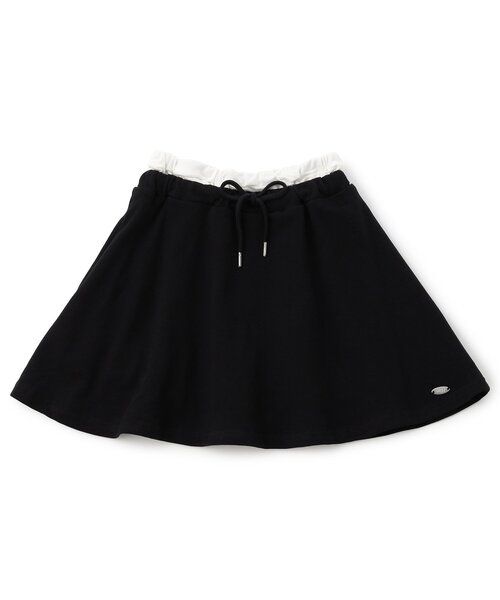 algy（アルジー）の「ウエスト配色スカパン（スカート・キッズ・グレー/ピンク/ブラック・XX-SMALL/X-SMALL/MEDIUM/SMALL）」の15枚目の写真