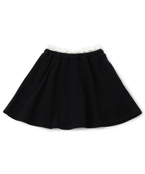 algy（アルジー）の「ウエスト配色スカパン（スカート・キッズ・グレー/ピンク/ブラック・XX-SMALL/X-SMALL/MEDIUM/SMALL）」の13枚目の写真