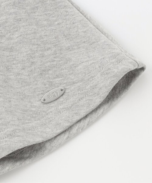 algy（アルジー）の「ウエスト配色スカパン（スカート・キッズ・グレー/ピンク/ブラック・XX-SMALL/X-SMALL/MEDIUM/SMALL）」の8枚目の写真