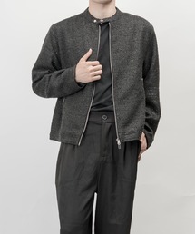 garsonwave（ギャルソンウェーブ）の「ラメツイード シングル ライダース ジャケット(GW)（ライダースジャケット）」