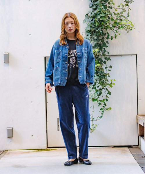 adidas / アディダス】ベロアトラックパンツ/VELOUR SST PANT/ベロア
