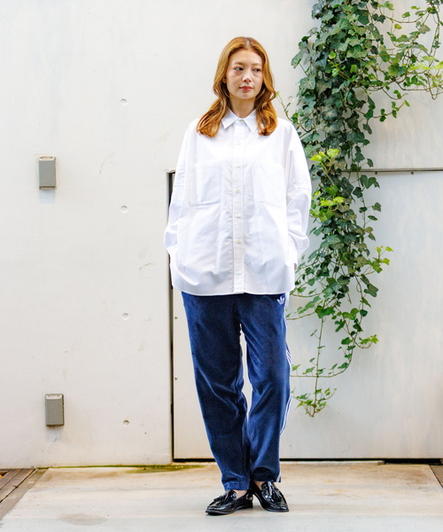 adidas / アディダス】ベロアトラックパンツ/VELOUR SST PANT/ベロア