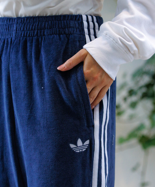 adidas / アディダス】ベロアトラックパンツ/VELOUR SST PANT/ベロア