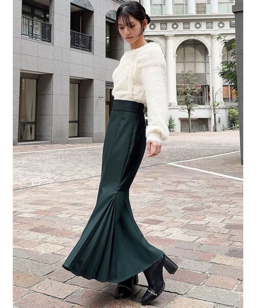 RESEXXY（リゼクシー）の「チェーンベルトショートブーツ（ブーツ・レディース・アイボリー/ブラック・SMALL/MEDIUM/LARGE）」の9枚目の写真