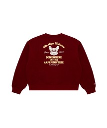 AAPE MAIN CREW NECK SWEAT
