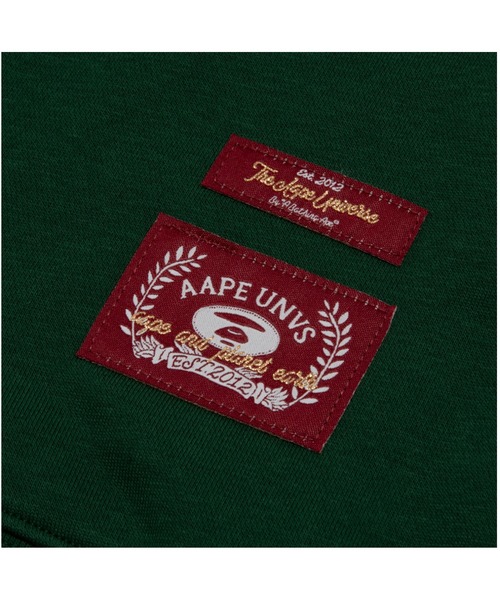 AAPE BY A BATHING APE（エーエイプバイアベイシングエイプ）の「AAPE MAIN CREW NECK SWEAT（スウェット・レディース・ブラック/グリーン系その他5/レッド・XX-SMALL/SMALL/X-SMALL）」の8枚目の写真