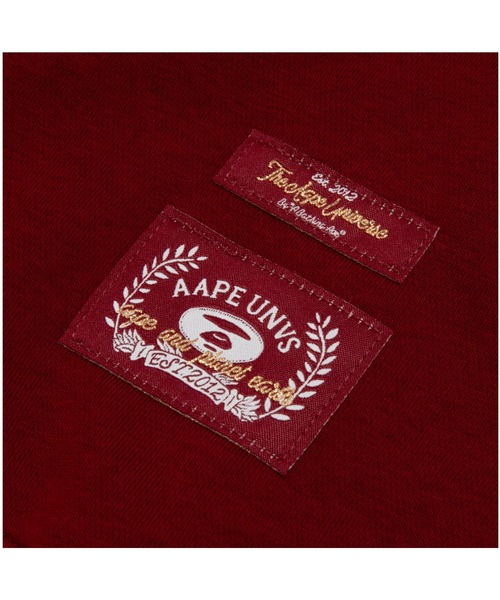 AAPE BY A BATHING APE（エーエイプバイアベイシングエイプ）の「AAPE MAIN CREW NECK SWEAT（スウェット・レディース・ブラック/グリーン系その他5/レッド・XX-SMALL/SMALL/X-SMALL）」の11枚目の写真