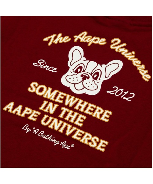 AAPE BY A BATHING APE（エーエイプバイアベイシングエイプ）の「AAPE MAIN CREW NECK SWEAT（スウェット・レディース・ブラック/グリーン系その他5/レッド・XX-SMALL/SMALL/X-SMALL）」の12枚目の写真