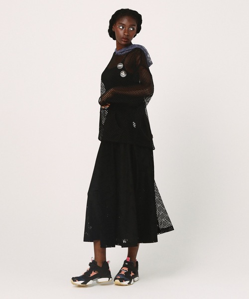 bedsidedrama(ベットサイドドラマ)の「Ultra Mesh Hoodie(パーカー・レディース・ホワイト/ブラック・1/2)」の9枚目の写真