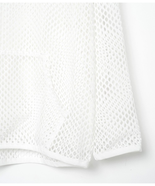 bedsidedrama(ベットサイドドラマ)の「Ultra Mesh Hoodie(パーカー・レディース・ホワイト/ブラック・1/2)」の17枚目の写真