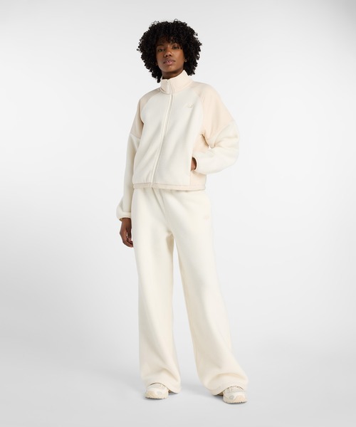 NEW BALANCE（ニューバランス）の「ハイパイル フリースパンツ（スウェットパンツ・レディース・ライトベージュ・SMALL/MEDIUM/LARGE/X-LARGE）」の8枚目の写真