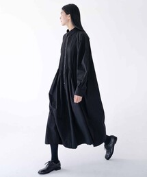 Bshop（ビショップ）の「eunoia | ピンタック シャツドレス WOMEN（ワンピース）」