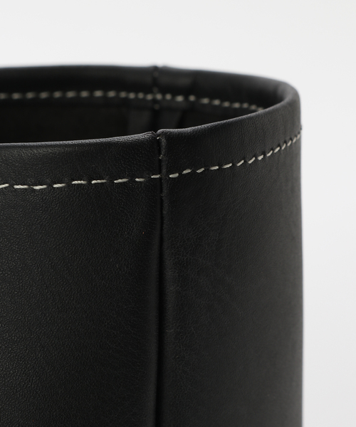 OUTDOOR PRODUCTS（アウトドアプロダクツ）の「YOUNG&OLSEN ASH LEATHER TOTE M（クラッチバッグ・レディース・ブラック/キャメル・FREE）」の10枚目の写真