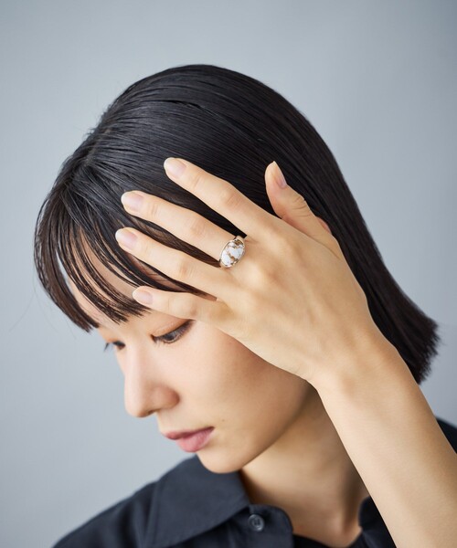 Jouete（ジュエッテ）の「[ジェム] リング マグネサイト（リング・レディース・シルバー・#17/#15/#13/#11/#9）」の5枚目の写真