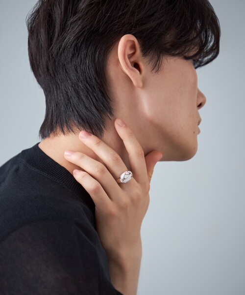 Jouete（ジュエッテ）の「[ジェム] リング マグネサイト（リング・レディース・シルバー・#17/#15/#13/#11/#9）」の7枚目の写真