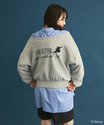 Disney（ディズニー）の「101匹わんちゃん/クルエラオフショルスウェット（スウェット）」