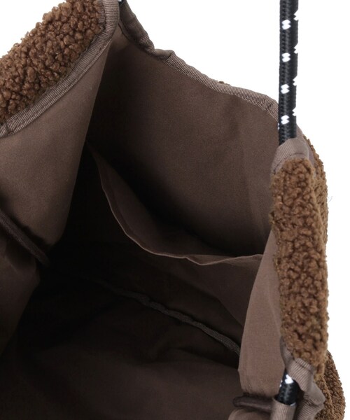 SHOO・LA・RUE（シューラルー）の「ボア刺繍アニマルコードトートバッグ（トートバッグ・レディース・ブラウン系その他2/グレー系/アイボリー系・00）」の10枚目の写真