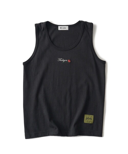 Subciety(サブサエティ)の「【WOMEN】Rose tank top(タンクトップ・レディース・ホワイト/ダークグレー/ブラック・FREE)」の16枚目の写真